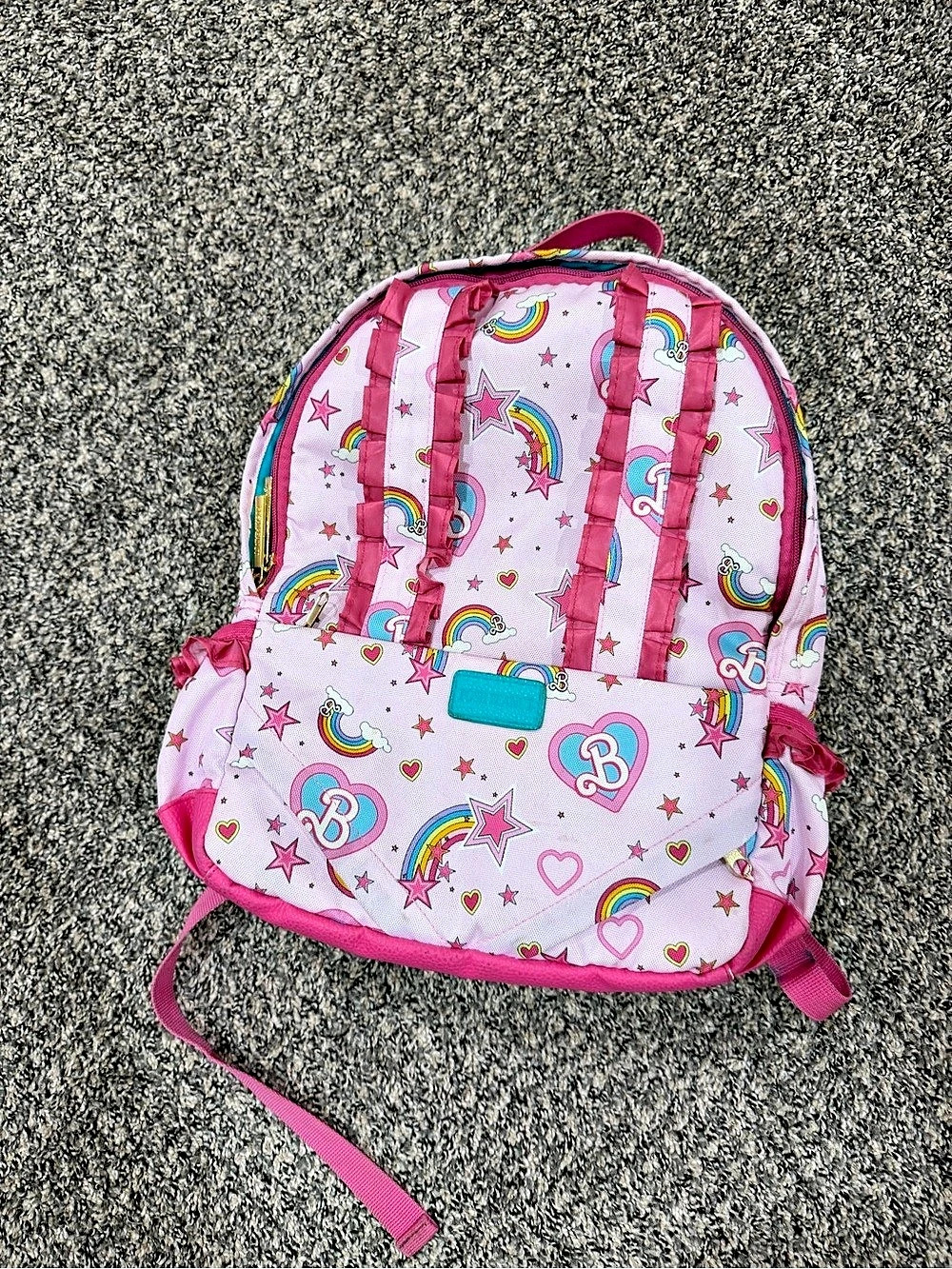 Posh peanut Barbie Pink & Blue Backpack